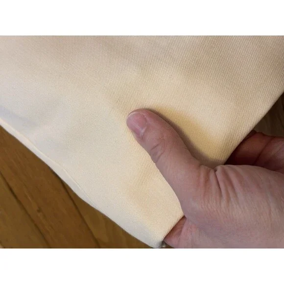 Balenciaga Paris Le Dix Light Pale Pink Shift Dress Bow Size 38 Wool Silk 4/6 - Picture 7 of 9